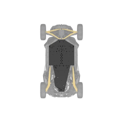 Scut Protectie Central HMWPE SSV Can-Am Maverick R